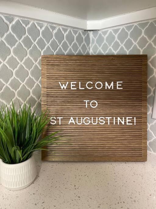 New Modern Bungalow Close To Downtown! Fully Fenced Yard St. Augustine Εξωτερικό φωτογραφία